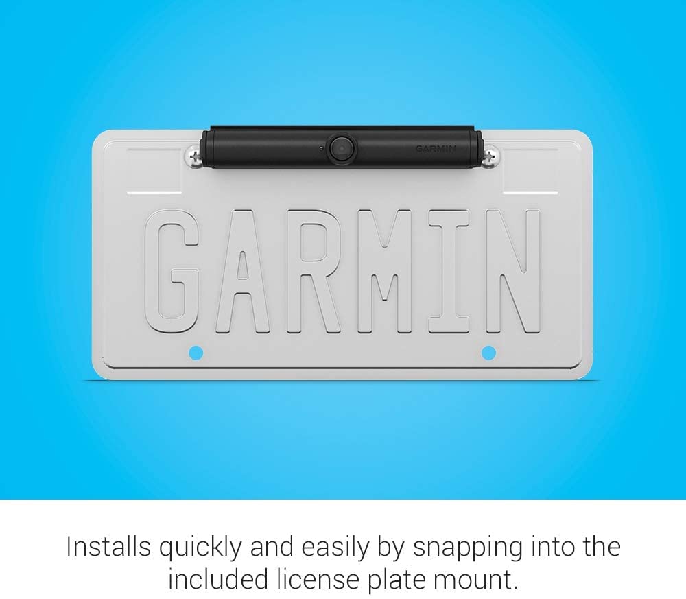 Garmin BC 40 Wireless Backup Camera for Trucks & RVs - Compatible with Garmin GPS Navigators, HD Night Vision, Easy Installation (Renewed) - Perfect for Parking, Towing & Reversing Safety