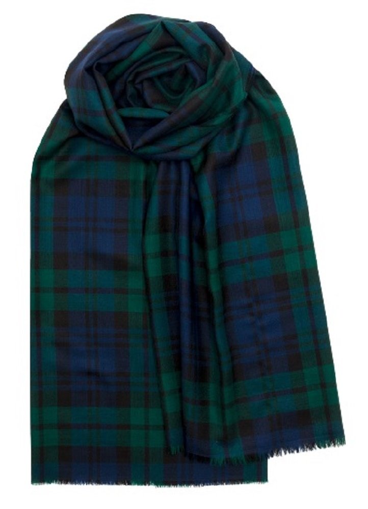Black Watch Modern Spring Stole - Elegant Fashion Scarf for Women | Perfect for Office, Parties & Special Occasions