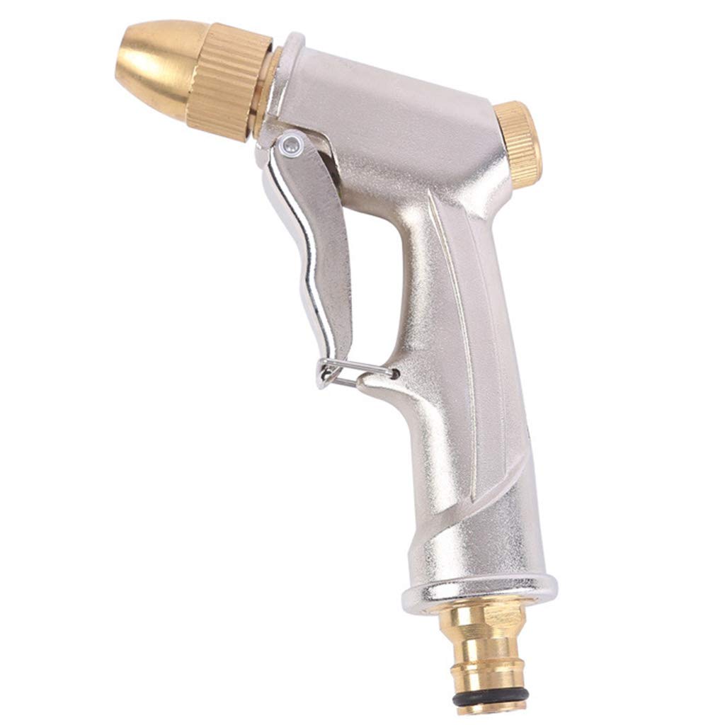 Ywengouy High Pressure Power Water Washer - Adjustable Garden Hose Nozzle with 4 Spray Patterns for Car Washing, Lawn Watering & Outdoor Cleaning