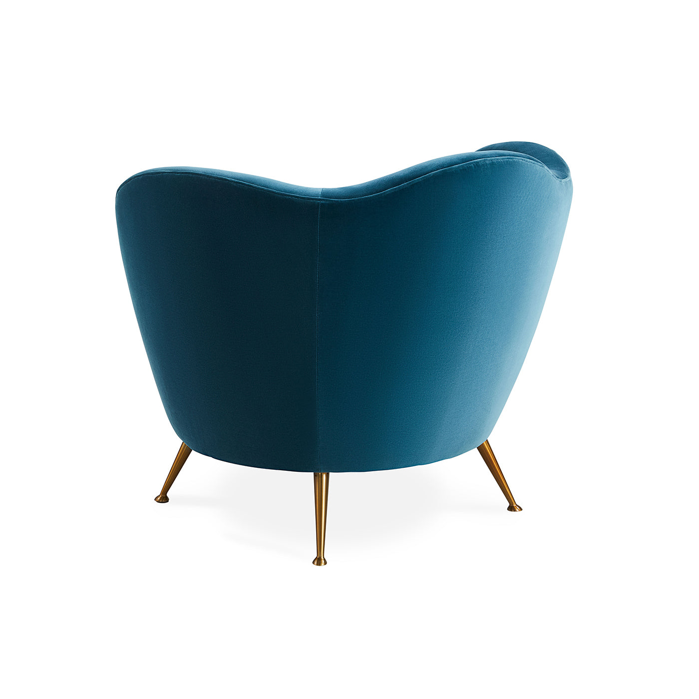 Modern Ripple Lounge Chair - Ergonomic Design for Living Room, Bedroom & Office - Comfortable Accent Chair for Relaxing, Reading & Lounging