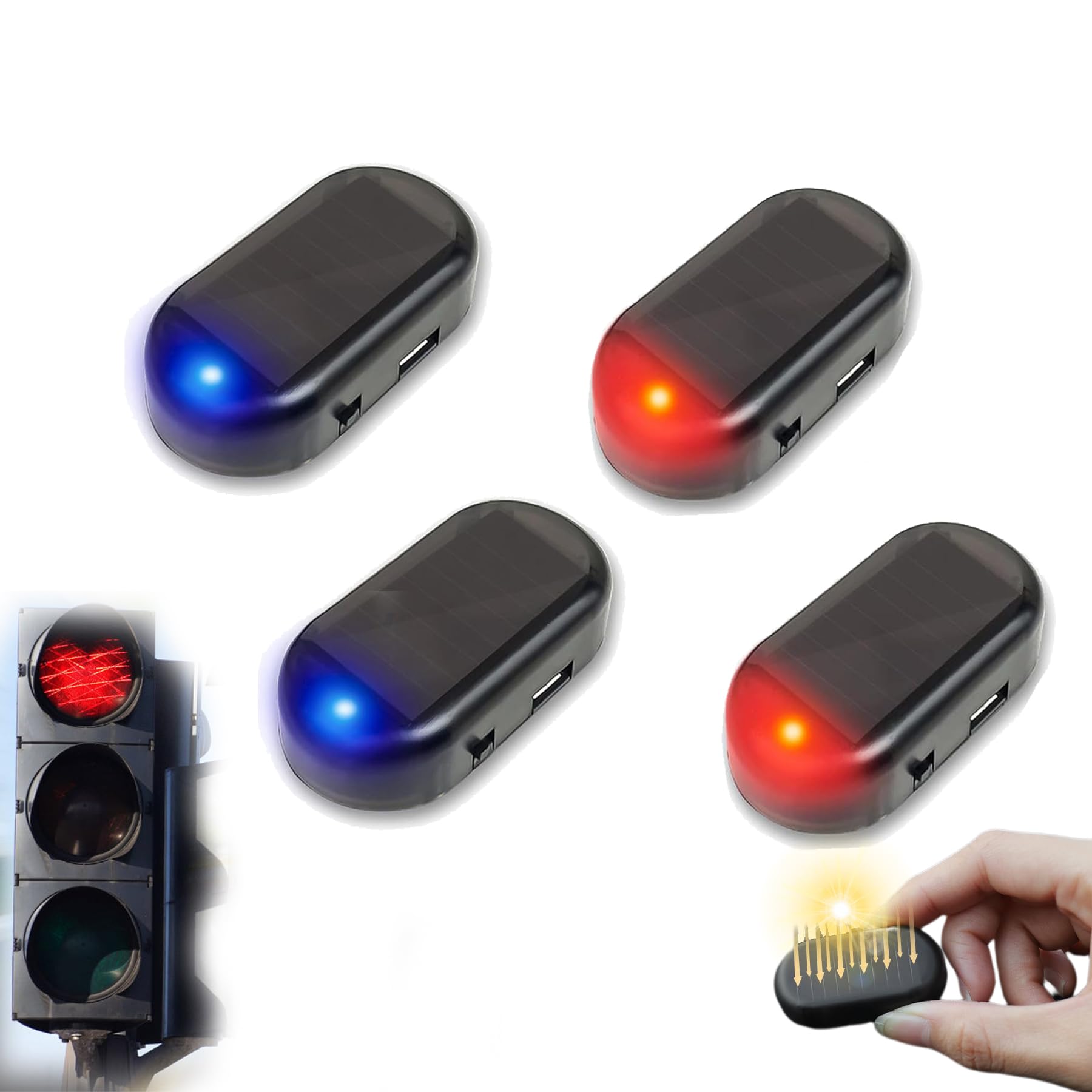 2024 New Car Stealth Jammer - Solar Powered Radar Detector & Speed Camera Blocker for Police Avoidance | Perfect for Highway Driving & Road Trip Safety