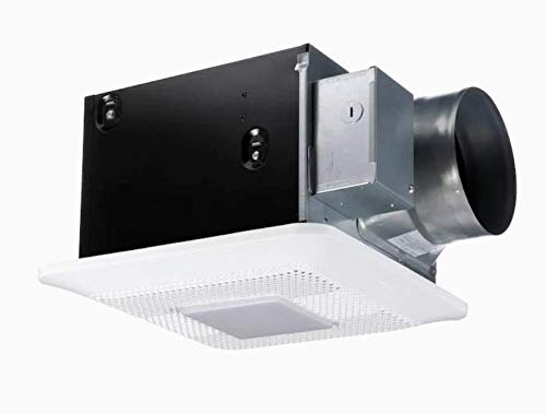 Panasonic WhisperChoice 0.8-Sone 150 CFM White Bathroom Exhaust Fan - Energy Star Certified - Quiet Ventilation for Bathrooms, Showers & Laundry Rooms