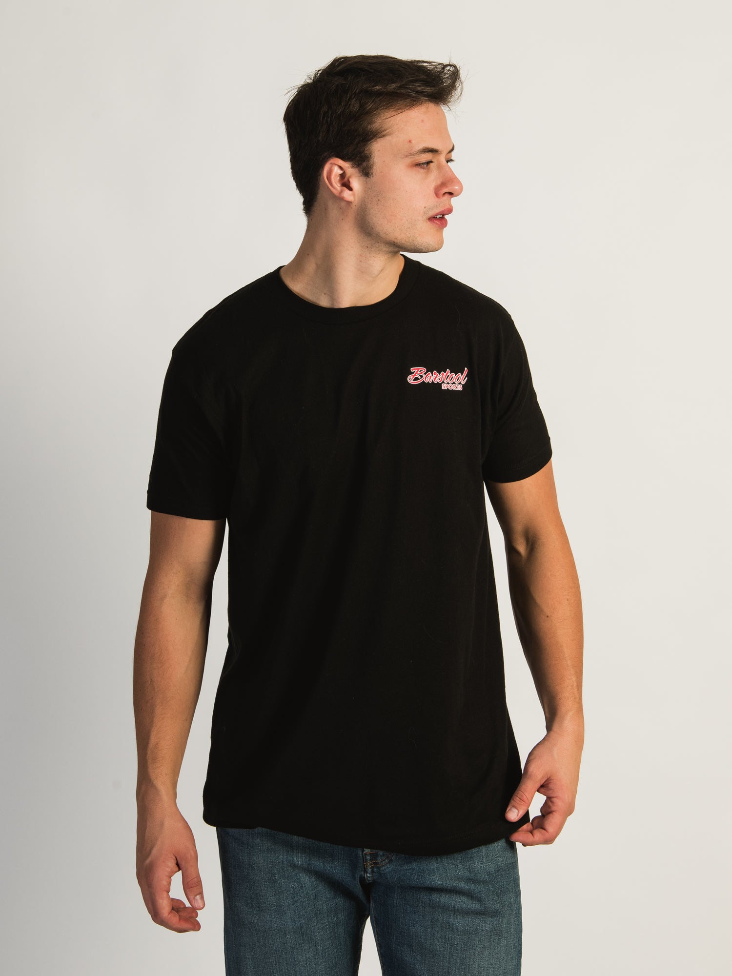 Barstool Sports Text Logo T-Shirt - Men's & Women's Casual Tee for Fans | Perfect for Game Day, Gym & Streetwear