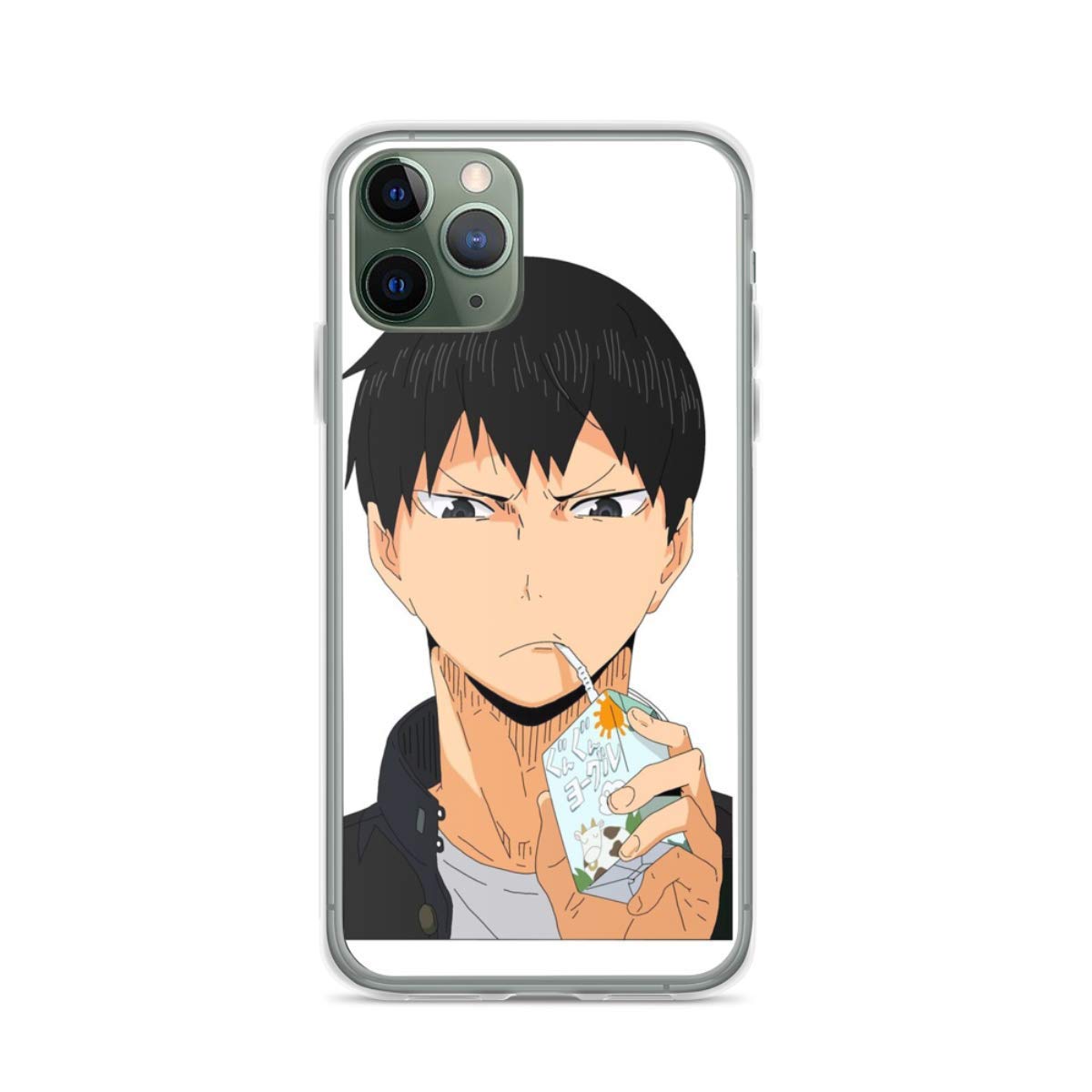 Custom Anime Kageyama Phone Case for iPhone 12/13/11/Pro Max/X/8/7/6 & Samsung Galaxy S20/S10/Note 9 - Protective Slim Cover with HD Print - Perfect for Anime Fans, Daily Use & Gift Giving