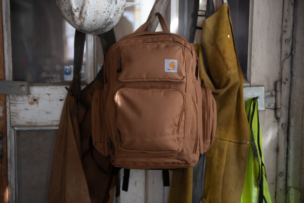 Carhartt Force Pro Backpack - Durable 17-Inch Laptop Backpack with USB Charging Port & Organizer Compartment | Perfect for Work, School & Travel