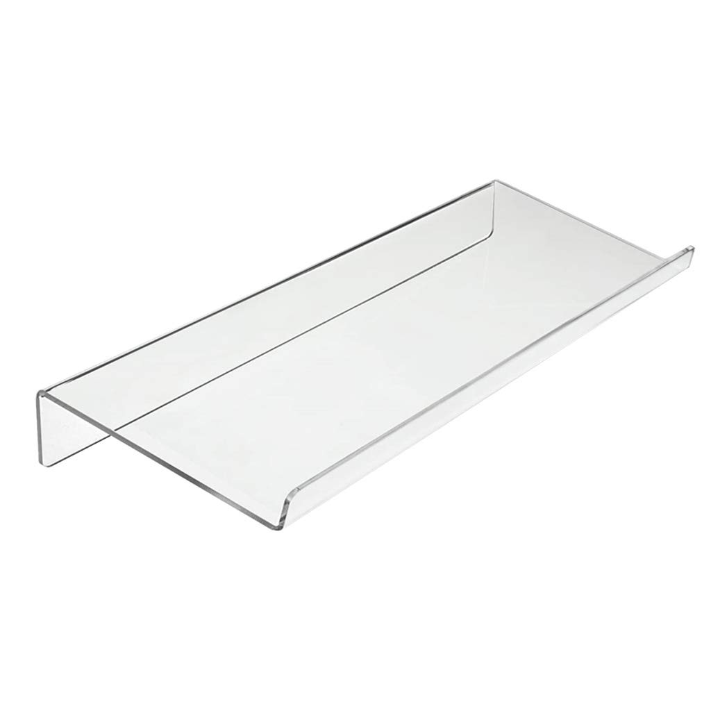 LoveinDIY Acrylic Tilted Keyboard Stand Riser - Adjustable Ergonomic Laptop & Computer Stand for Office Desk, Home Table - Perfect for Typing Comfort and Wrist Support During Work or Gaming Sessions