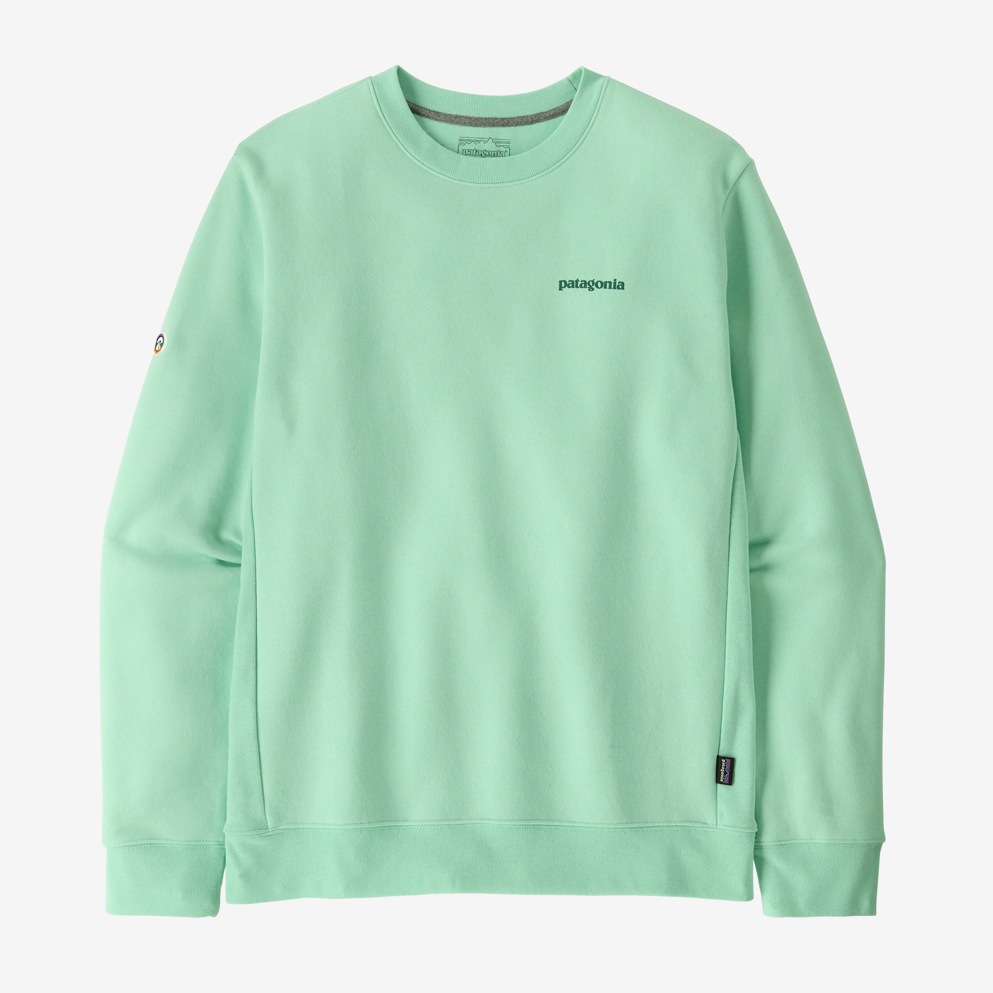Fitz Roy Icon Uprisal Crew Sweatshirt for Men - Soft Cotton Pullover Hoodie with Classic Logo Design - Perfect for Casual Wear, Street Style & Outdoor Activities