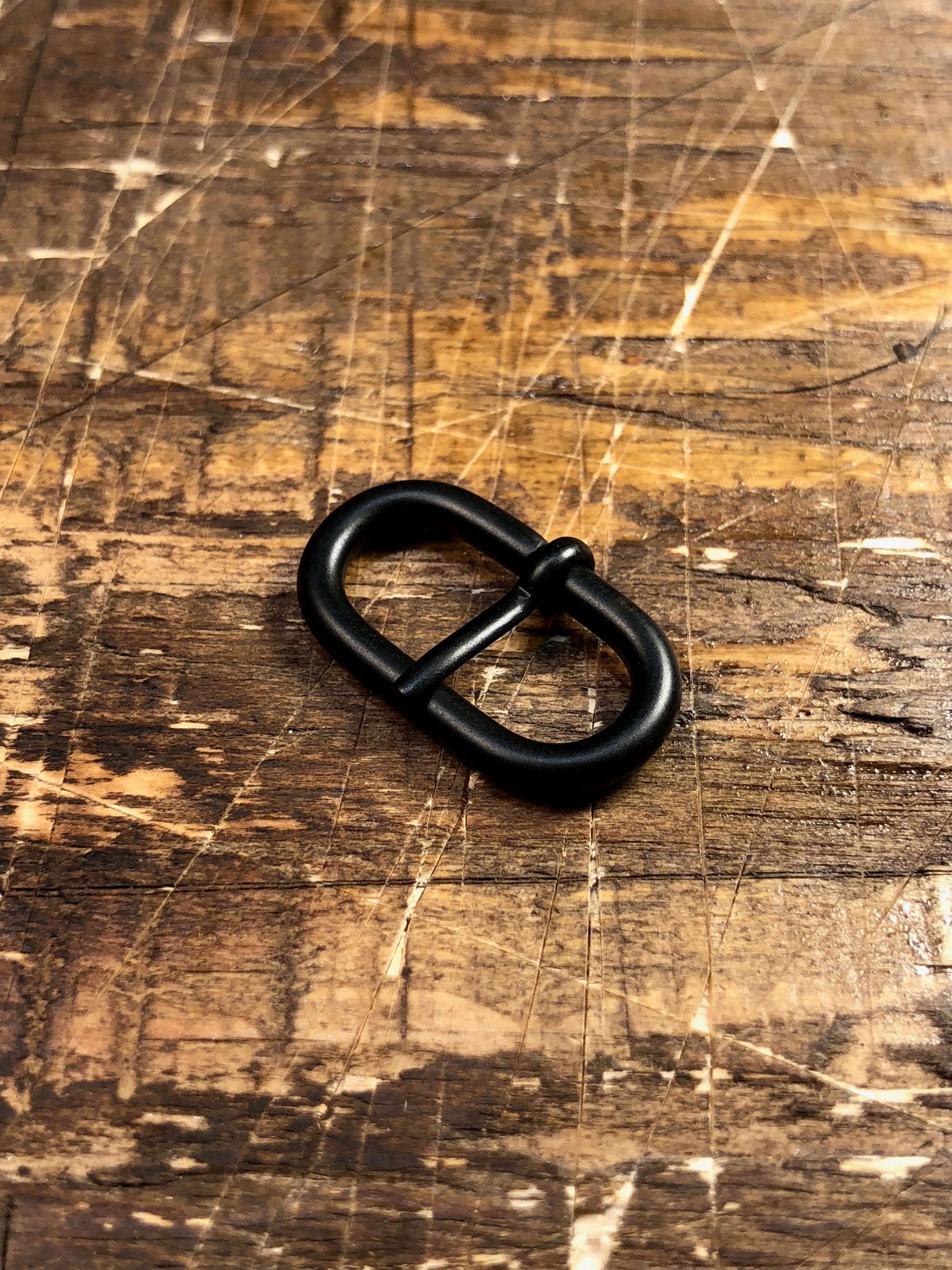 20mm Black PVD Wire Form Buckle - Heavy Duty Belt Strap Hardware for Outdoor Gear, Tactical Equipment & DIY Leather Craft Projects