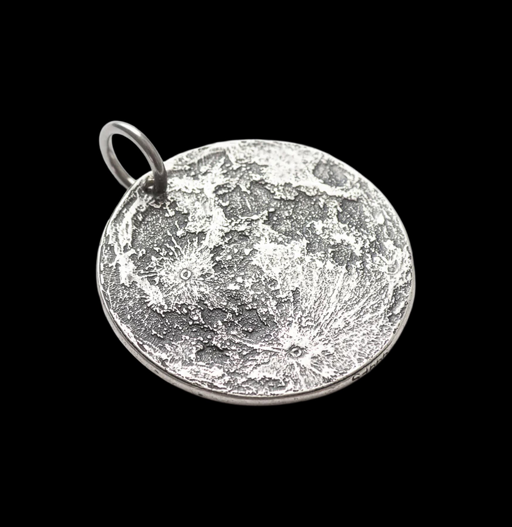 925 Sterling Silver Full Moon Pendant Necklace for Women - Elegant Celestial Jewelry Gift for Birthday, Anniversary & Everyday Wear