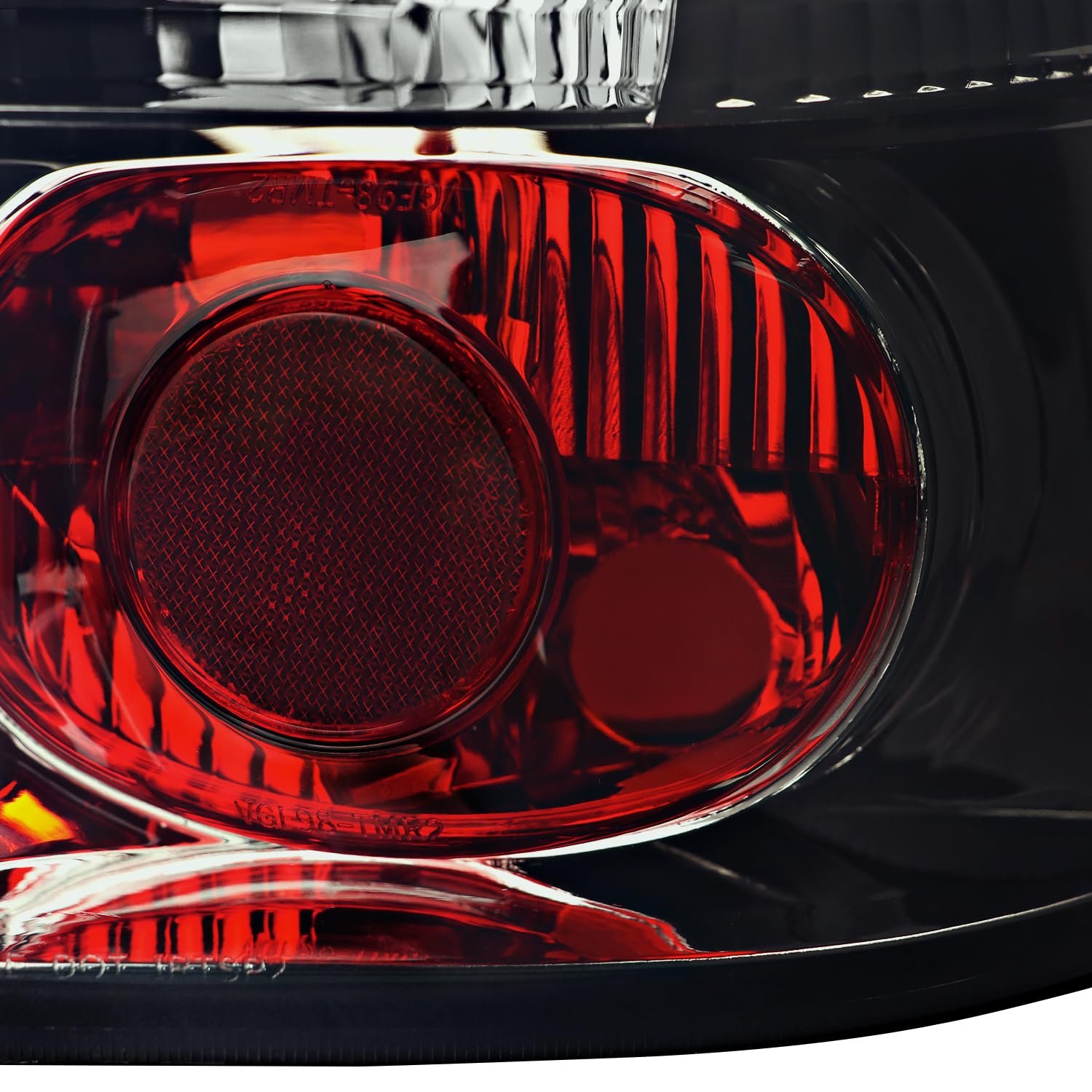 Spec-D Tuning Smoke Lens Tail Lights for 1999-2006 Volkswagen Golf MK4 - Left & Right Pair Assembly - Upgrade Your Car's Style & Visibility for Night Driving & Custom Look