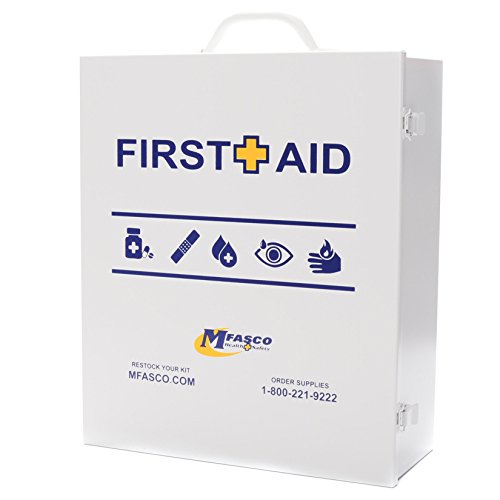 3-Shelf Empty First Aid Kit Box with Red Cross Logo - Perfect for Home, Office, and Emergency Preparedness