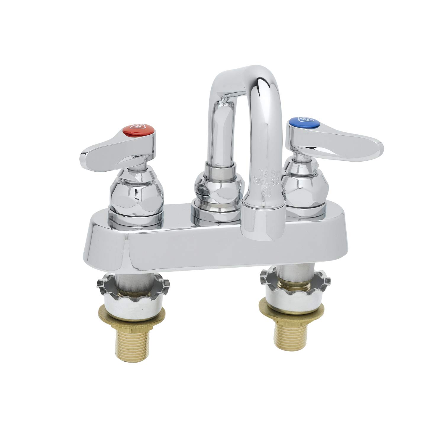 T&S Brass B-1110-XS Commercial Deck Mount Workboard Faucet - 4