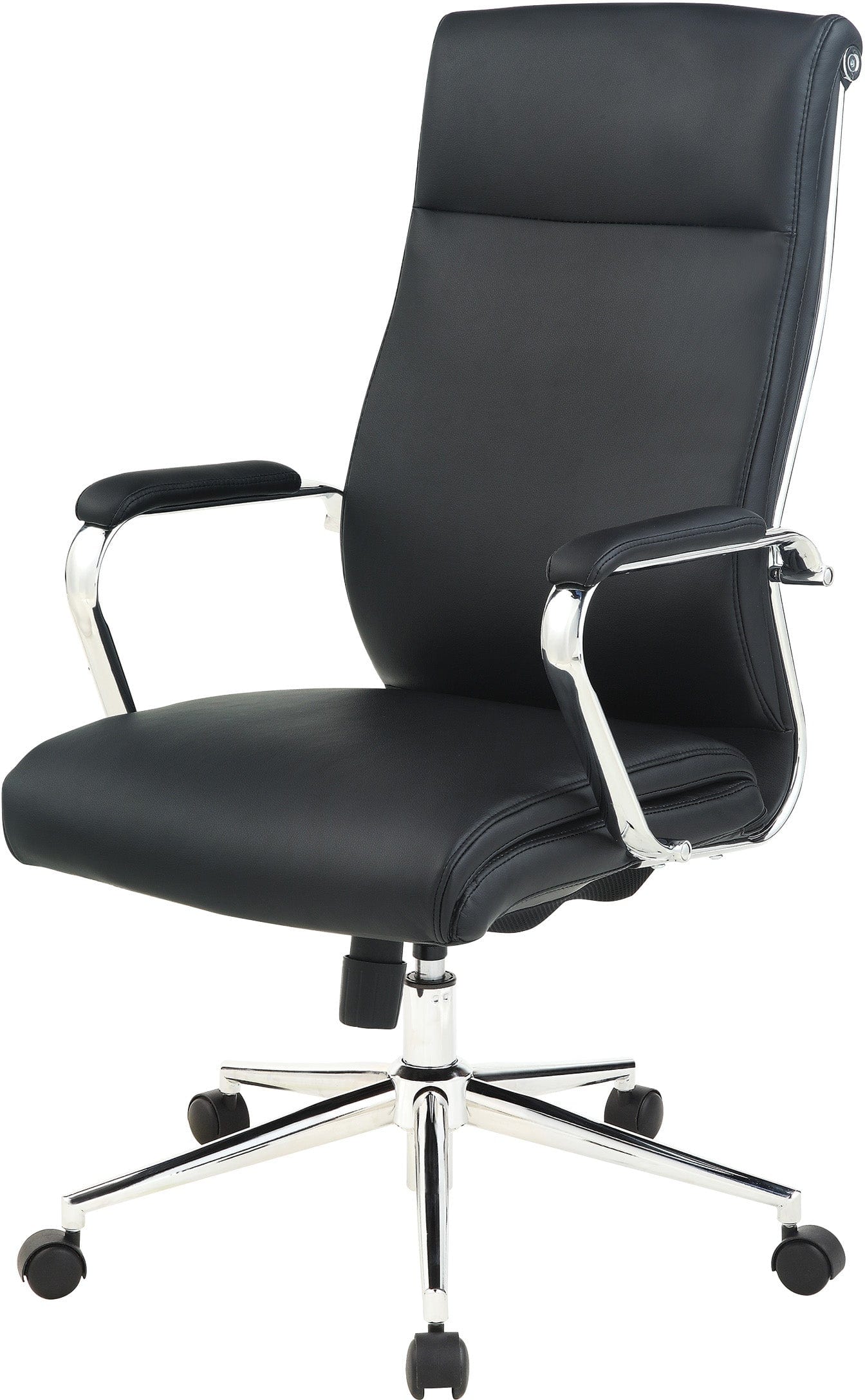 Office Star High Back Antimicrobial Vinyl Chair [920350C] - Ergonomic Office Chair for Home & Business Use, Comfortable Desk Chair for Long Hours Sitting