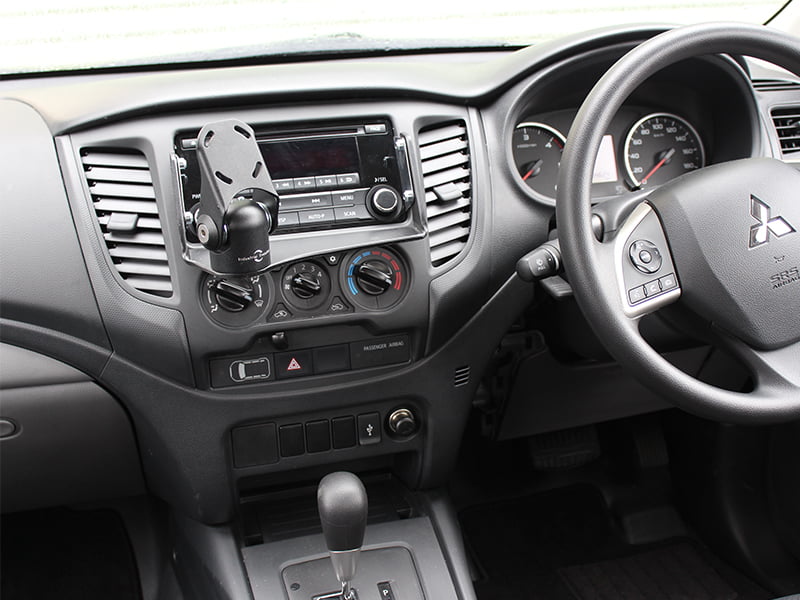 Premium InDash Mount for Mitsubishi Triton (2015-2023) - Secure Phone Holder for Off-Road & Daily Commute - Heavy Duty Car Accessories