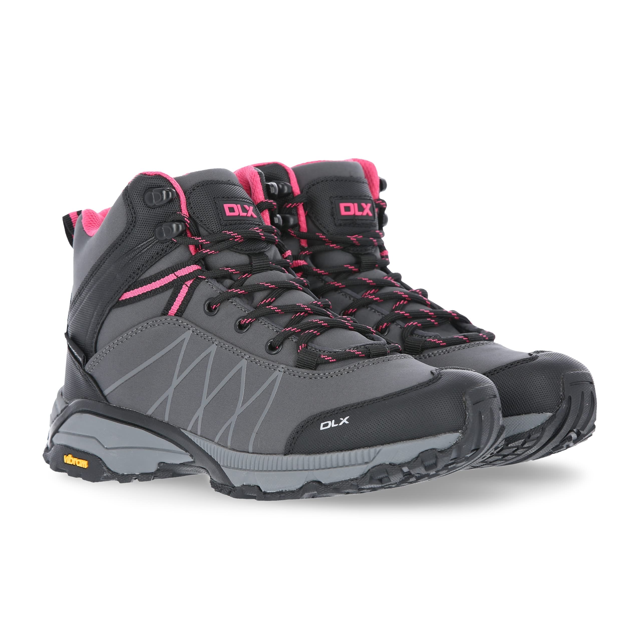 Trespass Women's High Rise Hiking Shoes - Waterproof Outdoor Boots for Trekking & Trail Walking - Size 37 EU - Perfect for Mountain Climbing & Camping Adventures