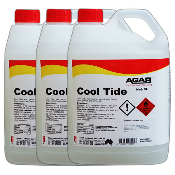 Agar Cool Tide Instant Hand Sanitizer - Alcohol-Based Gel for Quick Disinfection - Perfect for Travel, Office, and Home Use