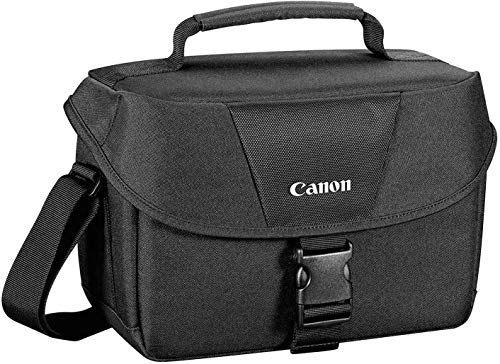 Canon 200ES EOS DSLR Camera Gadget Bag - Waterproof DSLR Camera Case with Adjustable Dividers for Travel & Photography Accessories Storage