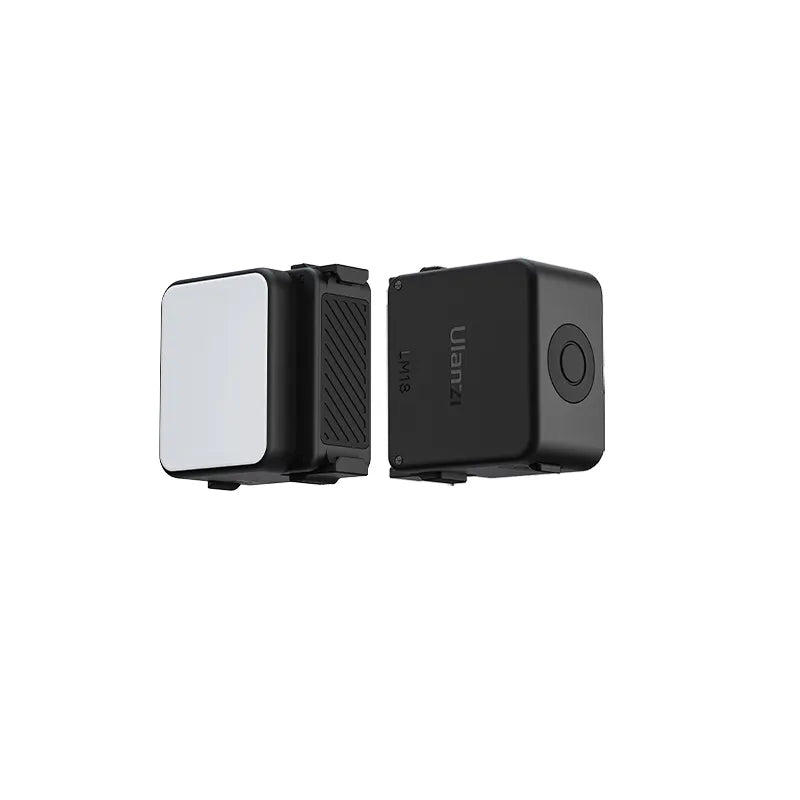 Ulanzi LM18 Mini LED Video Light for DJI Osmo Action 5/4/3 & Pocket 3 - Portable Dimmable Camera Light with 2500K-8500K Color Temperature - Perfect for Vlogging, YouTube, TikTok & Low Light Photography