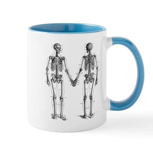 White/Blue Inside - Skeletons