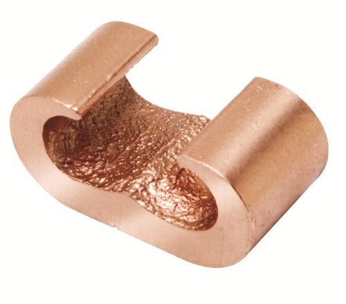 4-Pack Burndy YGHC26C26 Hytap Connectors - 1 Strand 2/0 Strand 3/8