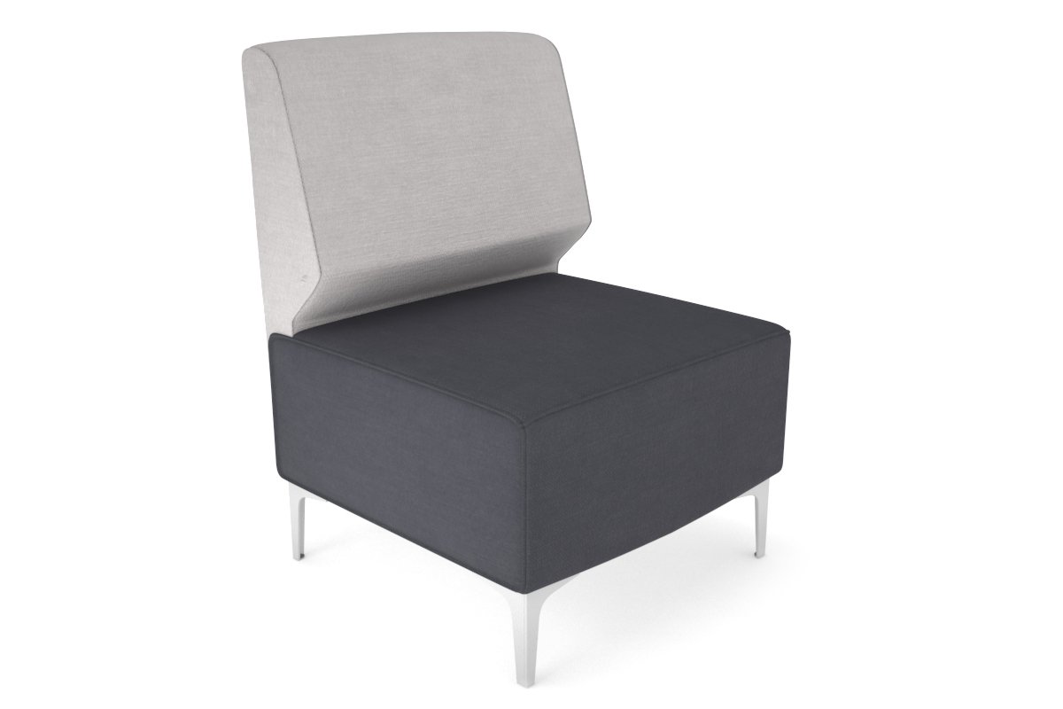 chrome leg light grey