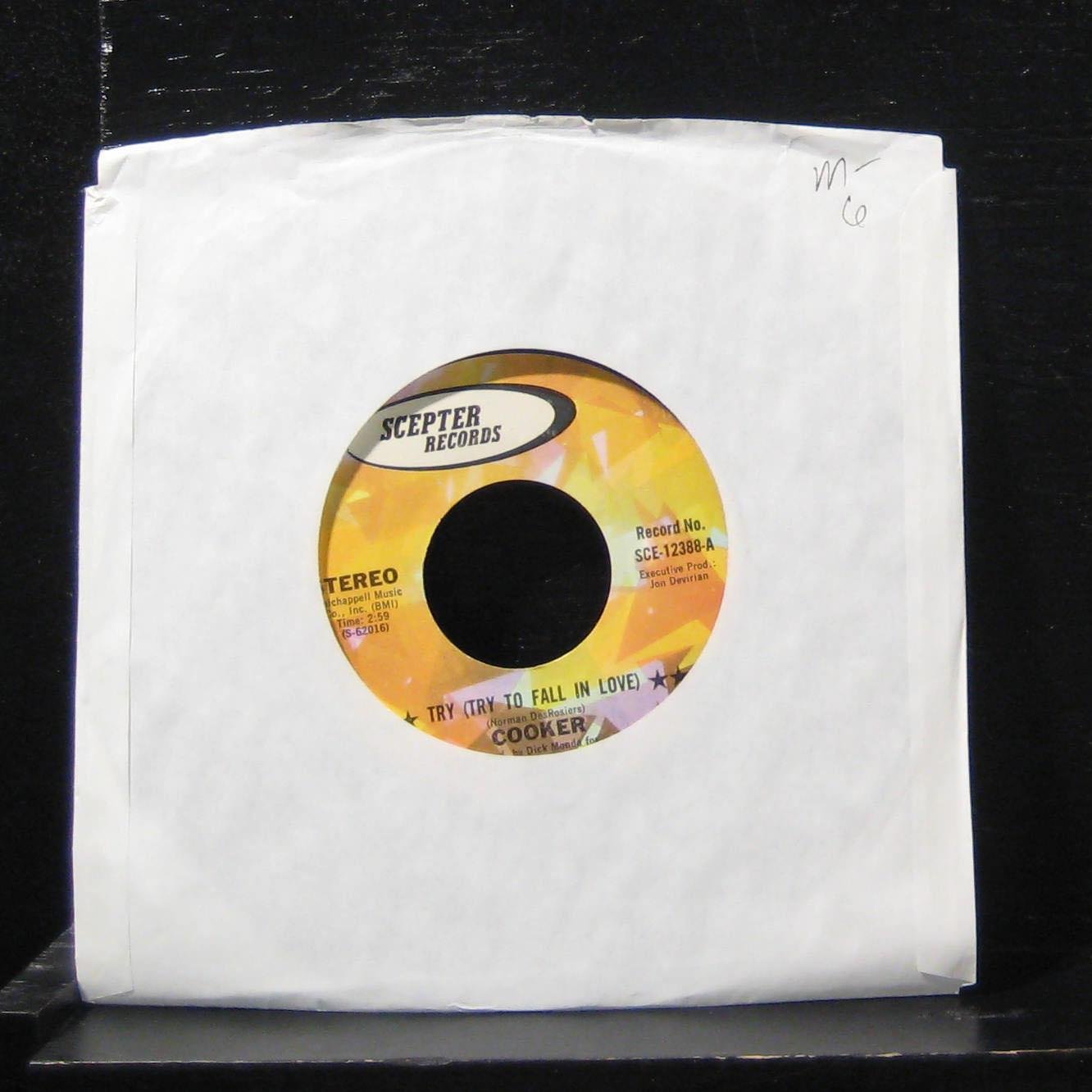 Cooker - Try (Try To Fall In Love) / The Ah-Ah Song - 7