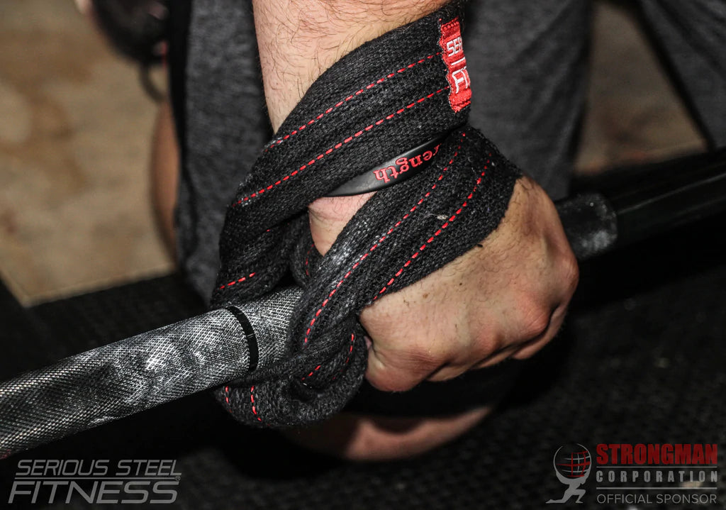 Best Figure 8 Lifting Straps for Weightlifting & Powerlifting - Heavy Duty Gym Wrist Support for Deadlifts, Squats & Strength Training - Perfect for CrossFit & Home Workouts