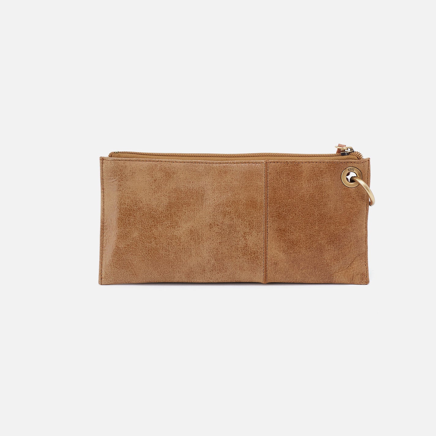 Premium Vida Wristlet in Genuine Buffed Leather - Whiskey Brown Color | Elegant Women's Wallet for Everyday Use, Parties & Travel Accessories