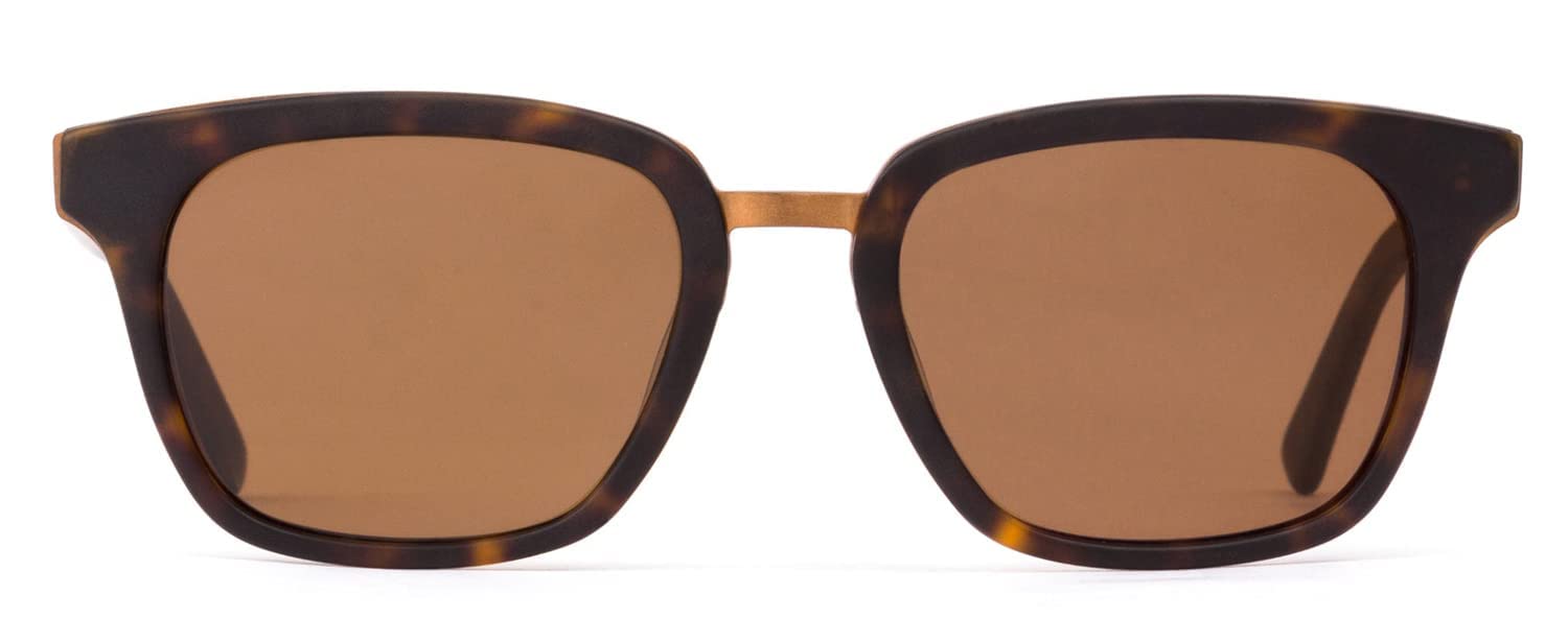 OTIS Eyewear Fiction Mineral Glass Sunglasses - Polarized UV Protection - Vintage Style Aviator Sunglasses for Men & Women - Perfect for Driving, Beach & Outdoor Activities