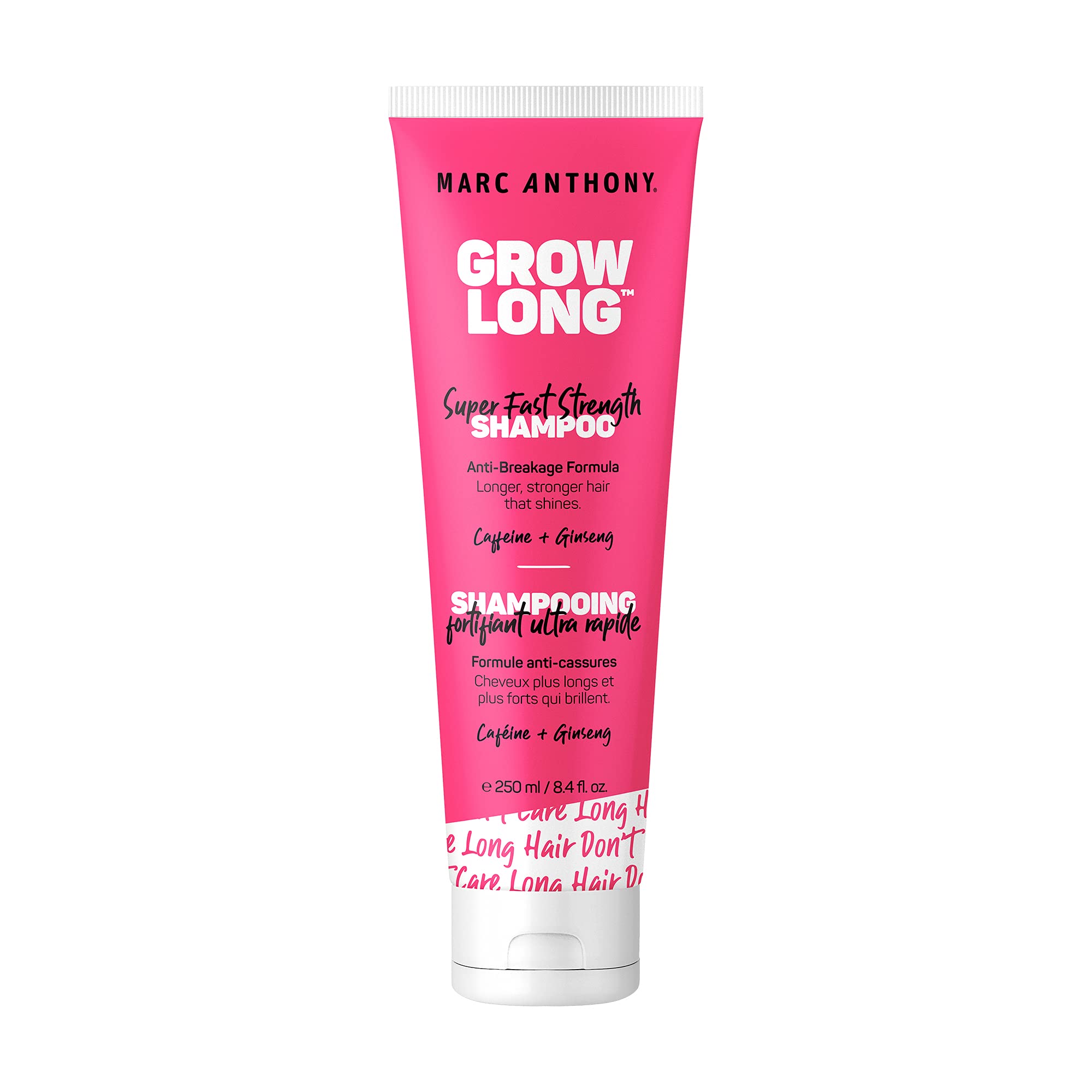 Marc Anthony Grow Long Super Fast Strength Shampoo for Hair Growth - 6 Pack - Sulfate Free & Biotin Enriched Formula for Thicker, Longer Hair - Perfect for Daily Use & Damaged Hair Repair