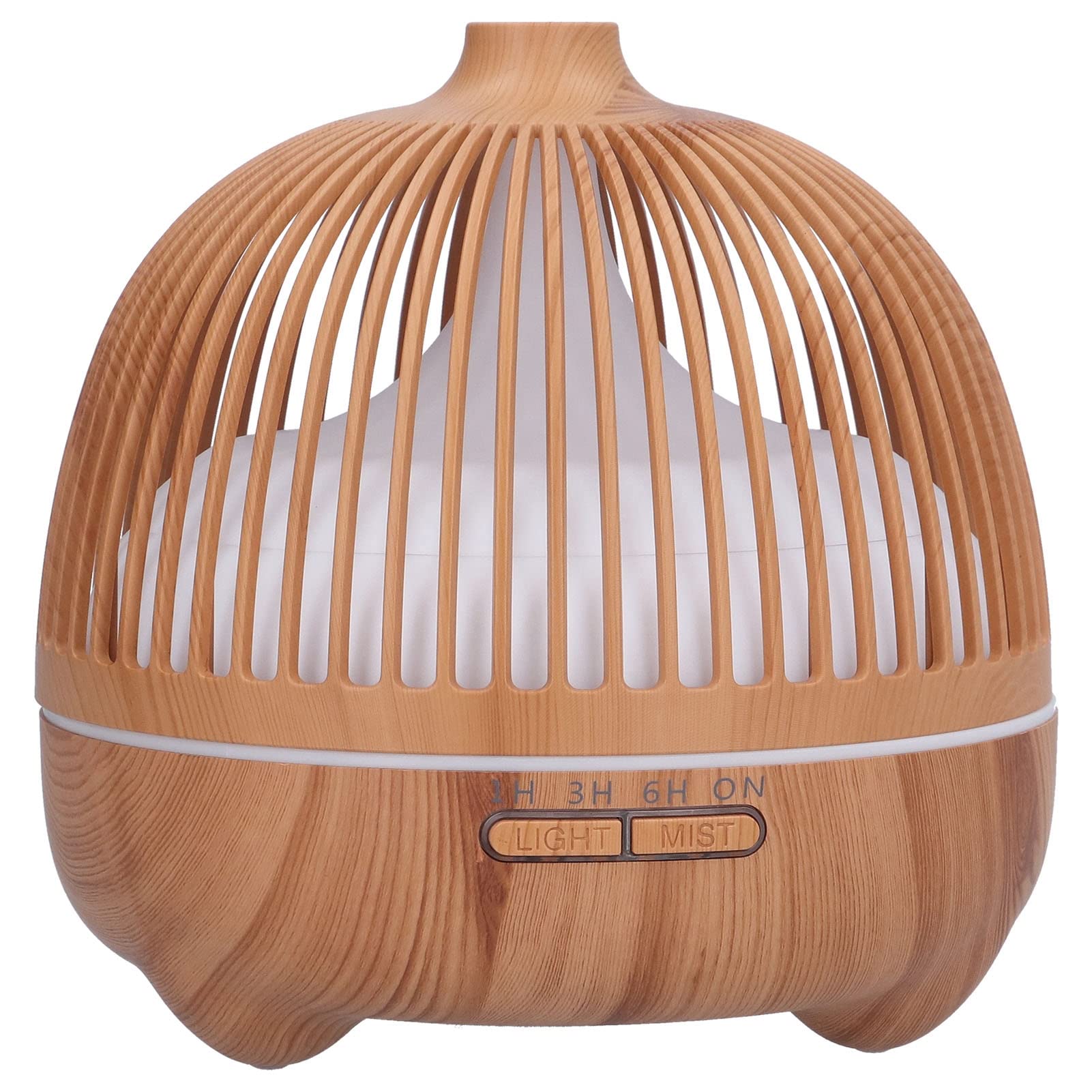 Premium Aromatherapy Essential Oil Diffuser & Air Humidifier - 100‑240V Large Capacity Dark Wood Grain - Perfect for Living Room, Office, Bedroom, Yoga Studio & Spa Relaxation