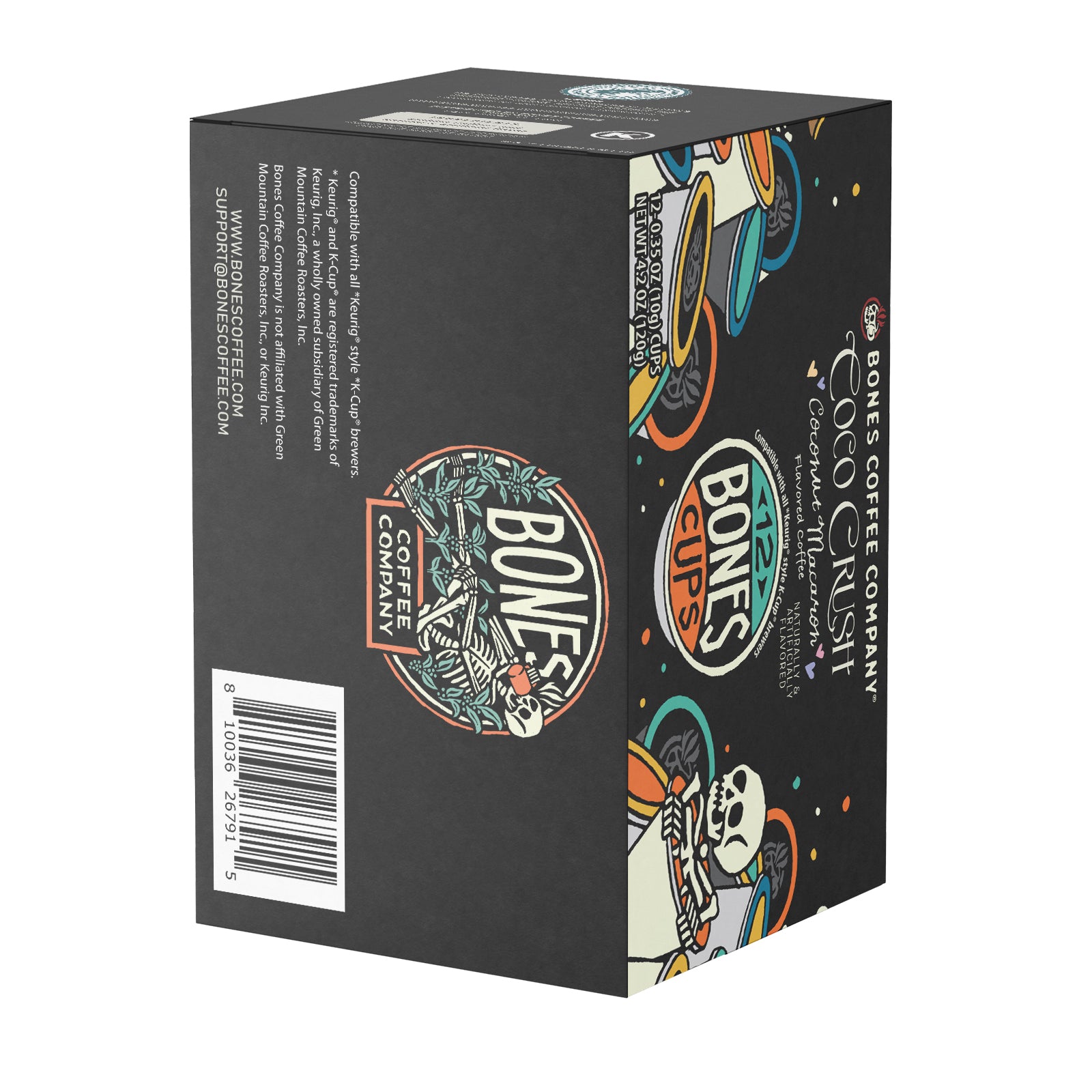 Premium Coco Crush Bones Dog Treats - 12 Count, All-Natural Chews for Dental Health - Perfect for Small & Medium Dogs, Training Rewards & Playtime Snacks
