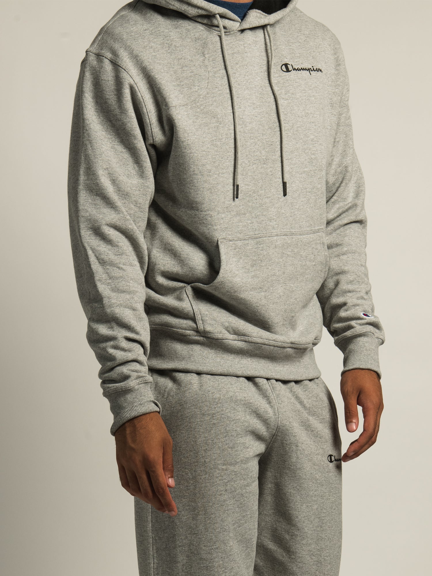 Champion Powerblend Script Hoodie - Soft & Comfortable Pullover Sweatshirt for Men & Women - Perfect for Gym, Casual Wear & Outdoor Activities
