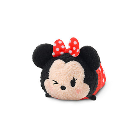 Disney Minnie Mouse Winking Tsum Tsum Mini Plush Toy - Cute Collectible Stuffed Animal for Kids, Gift & Home Decor | Perfect for Birthday, Christmas & Disney Fans Collection