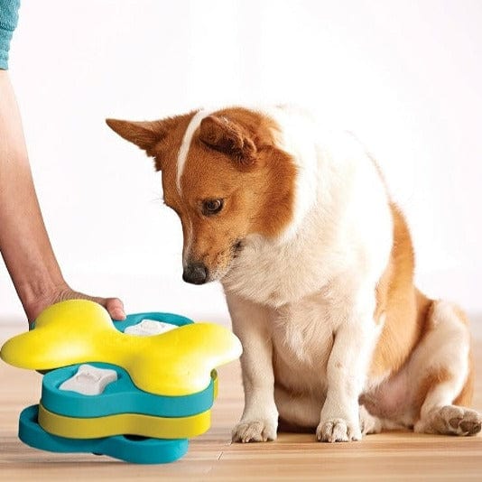 Outward Hound Dog Tornato Treat Dispensing Toy - Interactive Puzzle Feeder for Dogs - Slow Eating & Mental Stimulation - Perfect for Training, Boredom Relief & Indoor Playtime