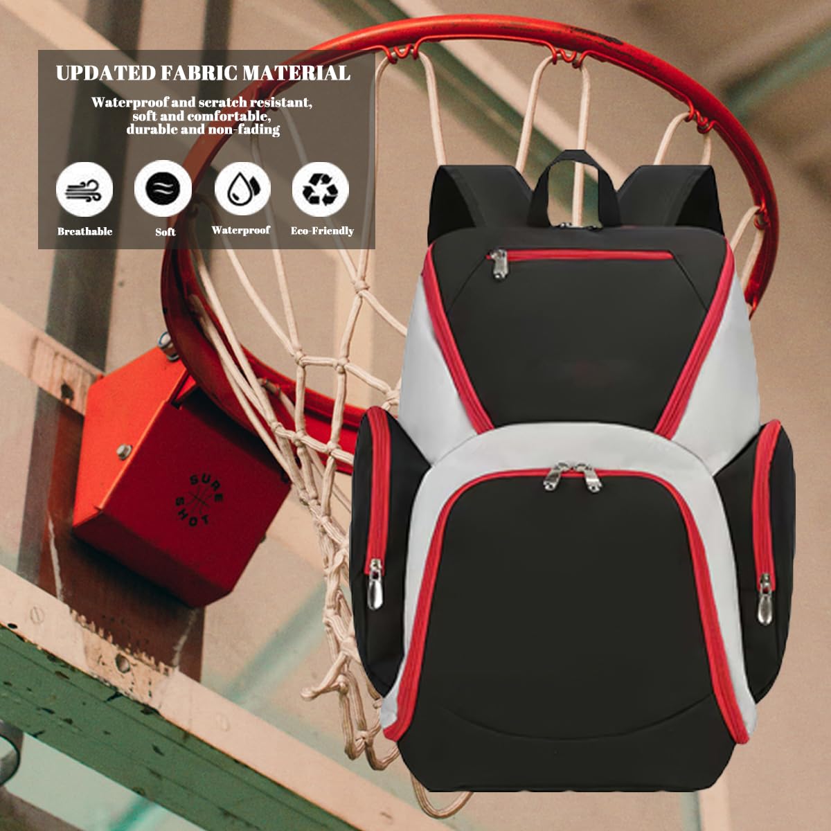Custom Basketball Backpack for Boys - Gym & Travel Sports Bag