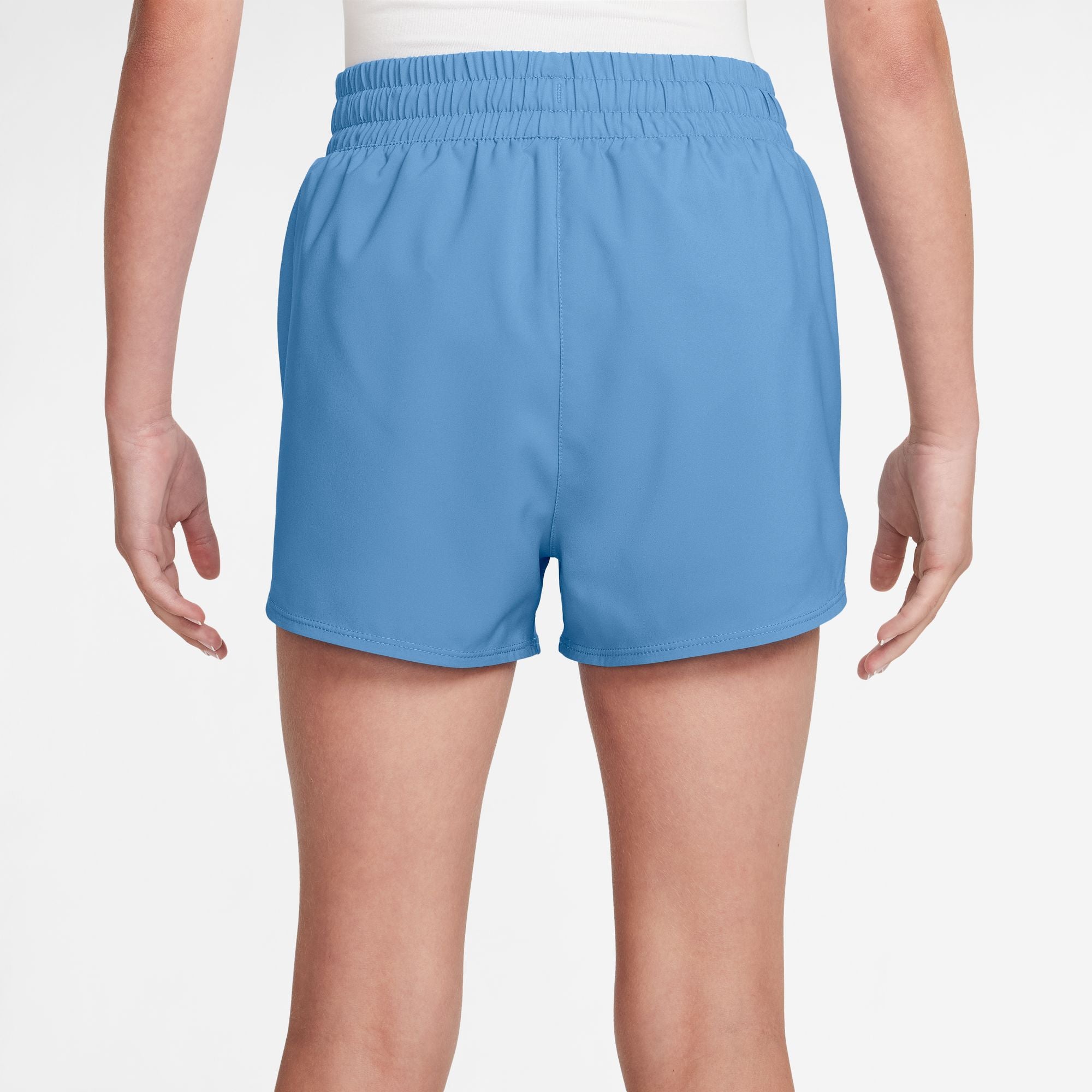 Nike Girls' Dri-FIT High Waisted Woven Shorts - Moisture-Wicking Athletic Shorts for Running, Yoga & Gym Workouts