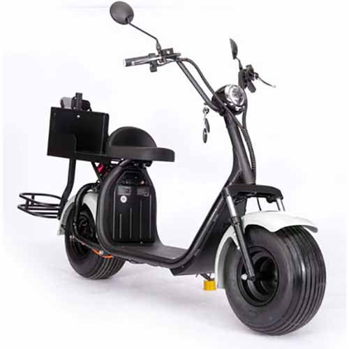 2000W 60V Electric Fat Tire Trike - 3 Wheel Scooter Moped Bike with Golf Rack, Similar to CityCoco Bike CT 3G - Perfect for Commuting, Golf Course Transport & Urban Adventure