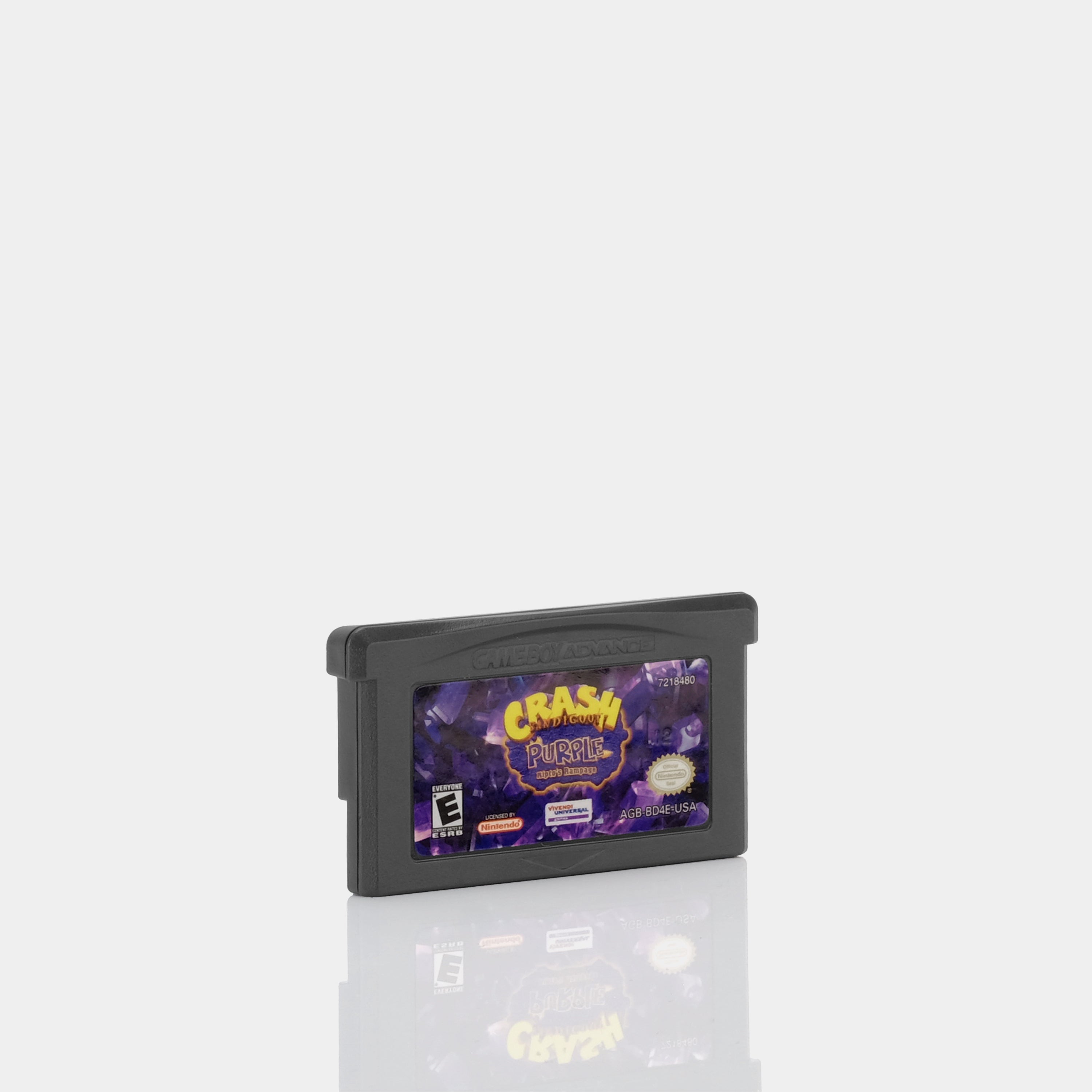 Crash Bandicoot Purple: Ripto's Rampage - GBA Game Boy Advance Video Game Cartridge - Classic Action Adventure Platformer for Kids & Adults - Perfect for Travel, Gifts & Retro Gaming Collection