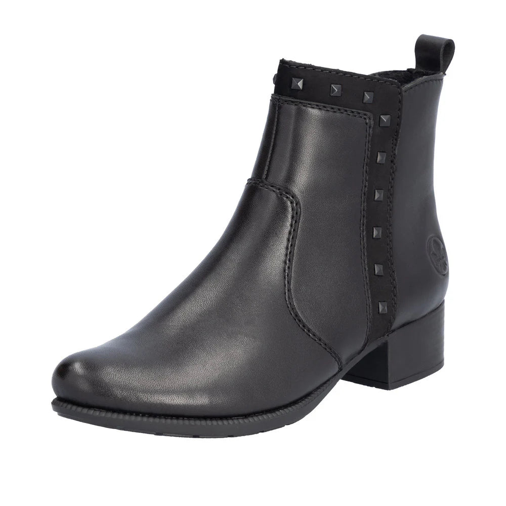 Rieker Women's Comfortable Black Casual Shoes 78657 - Perfect for Work, Walking & Everyday Wear