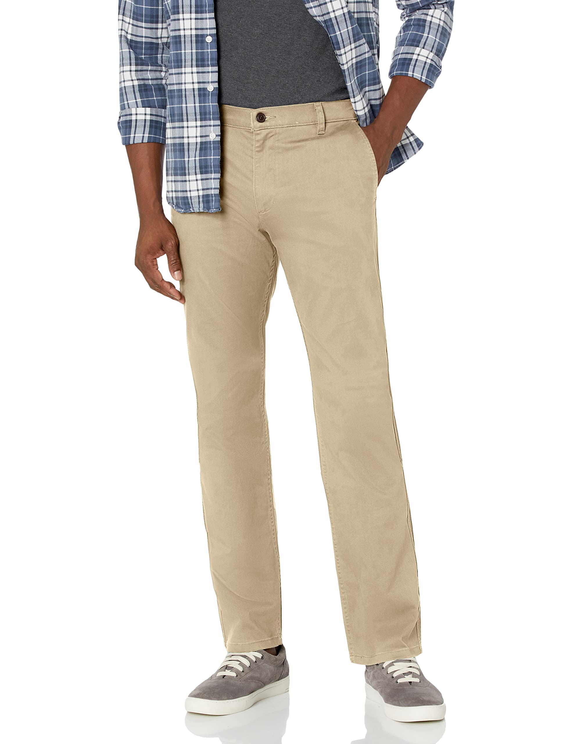 Dockers Men's Straight Fit Original Khaki Pants - Comfortable & Stylish Casual Work Pants for Office & Business Travel