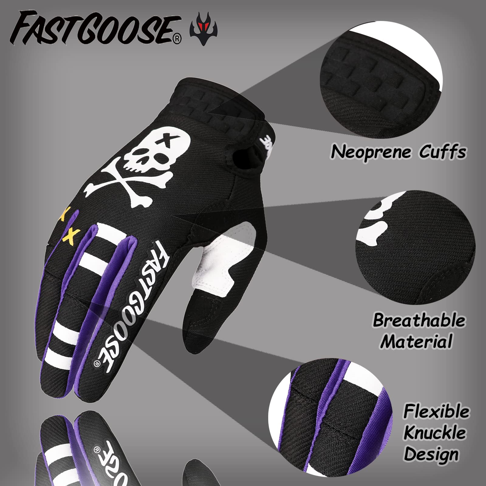 **Dirt Bike Gloves - Motocross & ATV Riding Gloves for Off-Road Racing, MX, MTB & Cycling - Durable & Breathable Sports Gloves for Motorcycle & Bike Riders**    *(Perfect for Motocross, Trail Riding, Enduro, and Off-Road Adventures!)*
