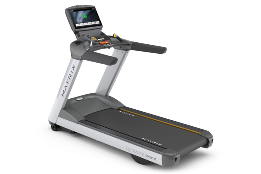 Matrix T130 Folding Treadmill with Incline - Home Gym Equipment for Running & Walking - Perfect for Small Spaces & Cardio Workouts