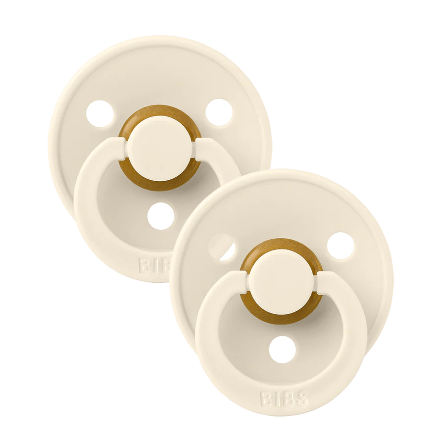 Baby Bibs and Pacifiers Set - 2 Pack for Newborns 0-6 Months - Soft Drool Bibs & Orthodontic Pacifiers for Feeding & Soothing - Perfect for Daycare, Travel & Home Use