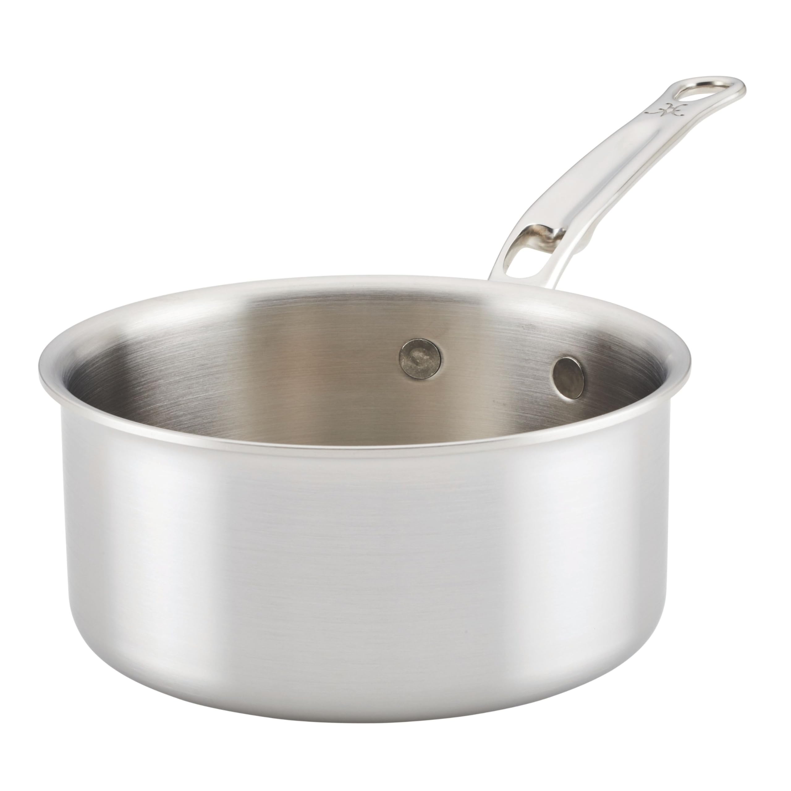 Hestan Thomas Keller Insignia 1.5 Quart Stainless Steel Sauce Pot - Induction Compatible Cookware for Professional Chefs & Home Cooking - Perfect for Sauces, Soups & Melting Chocolate
