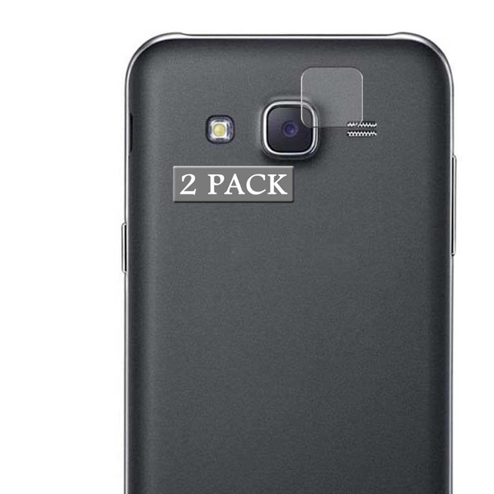 2-Pack Samsung Galaxy J7 2015/J700M/J700H/J7 Duos Camera Lens Protector Film - HD Clear Scratch Resistant Cover - Perfect for Outdoor Photography & Travel Protection