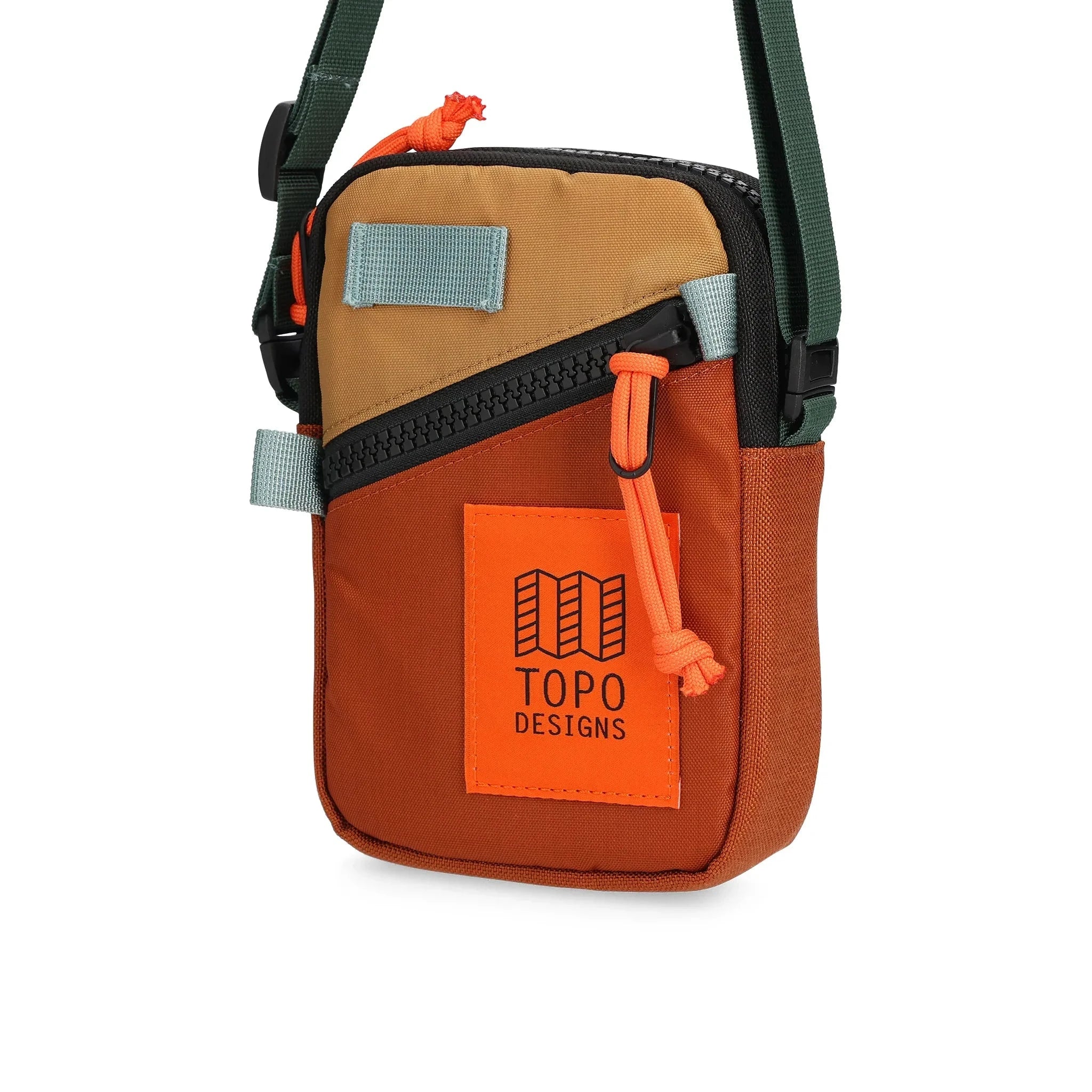 Topo Designs Mini Shoulder Bag - Lightweight Crossbody Sling Pack for Travel, Hiking & Everyday Use - Water-Resistant Compact Daypack for Men & Women - Perfect for Commuting, Shopping & Outdoor Adventures