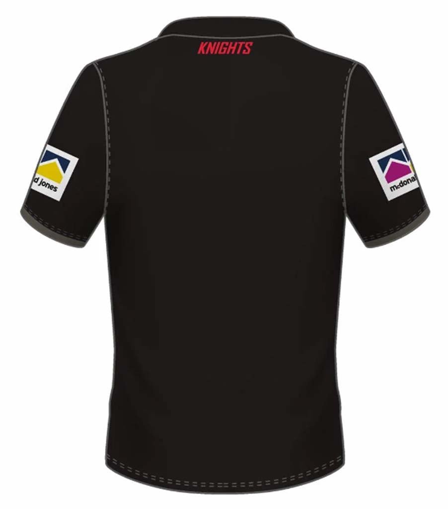 Newcastle Knights 2025 Official Media Polo Shirt for Men - Comfortable & Stylish Rugby Fan Apparel for Game Day, Events & Casual Wear