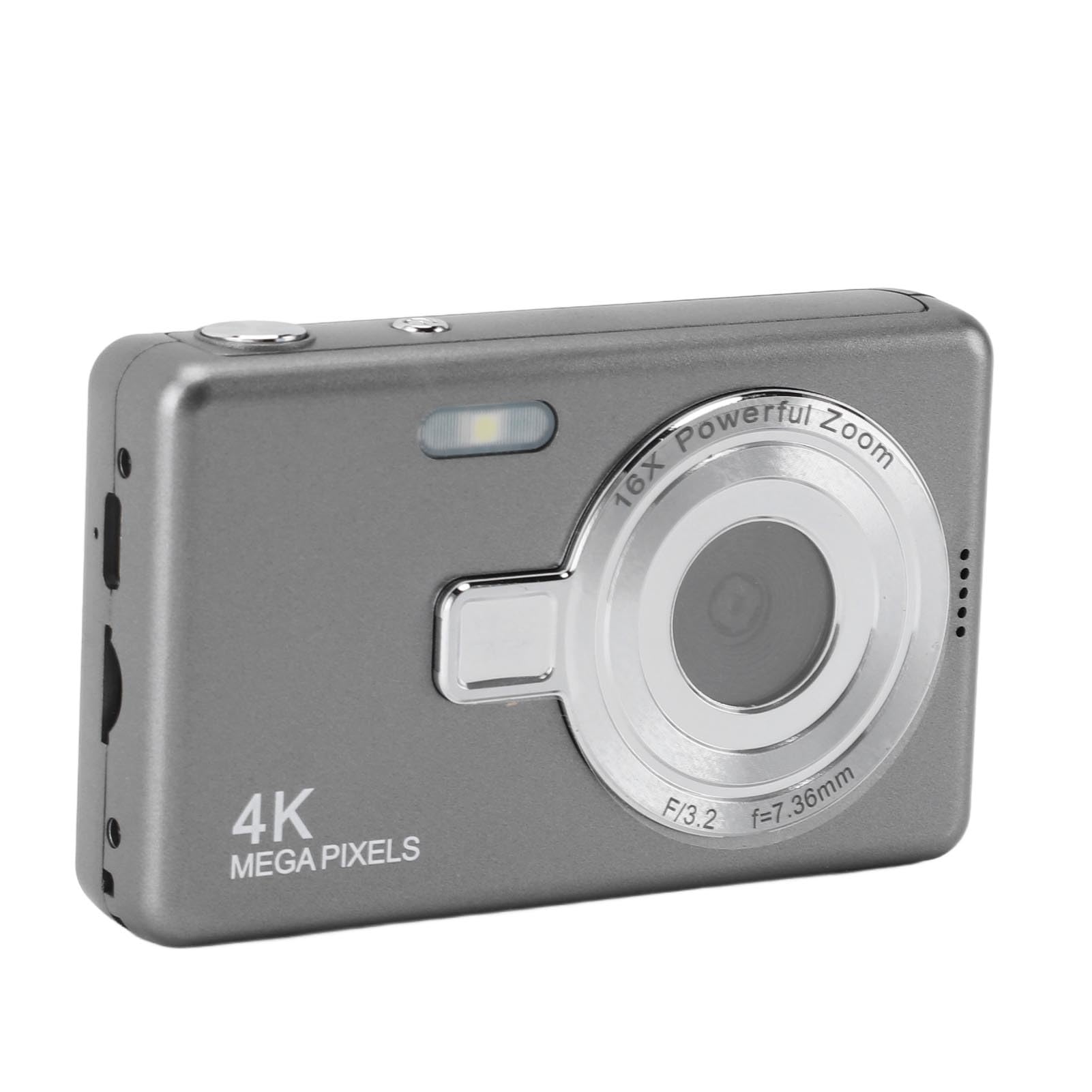 **16X Zoom 1080P Autofocus Digital Camera - 12MP Compact Point and Shoot Camera with 2.4