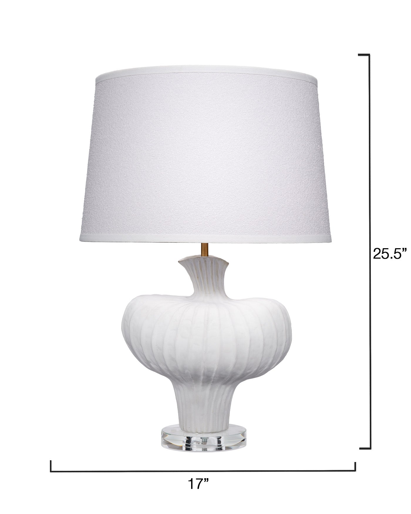 Colette Table Lamp - Modern LED Desk Light for Bedroom, Living Room & Office - Stylish Nightstand Lamp with Adjustable Brightness